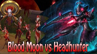 BLOODMOON vs HEADHUNTER  5v5 Themen Battle ger [upl. by Ybbil]