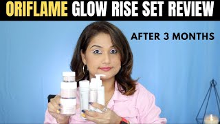 Oriflame Optimals Glow Rise SET Review after 3 Months of Use [upl. by Strephon]