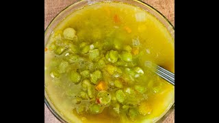 RICA SOPA DE GREEN PEAS GUISANTES VERDES [upl. by Doowle]