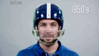 Through The Decades Football Helmet [upl. by Torre275]