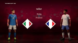 FIFA 23  Italy vs France  Quarter Final  World Cup 1938  K75  PS5™ 4K60 [upl. by Mayda80]