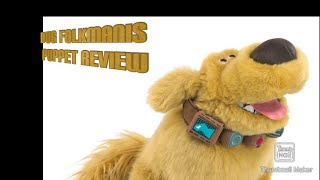 FOLKMANIS DUG DISNEY PUPPET REVIEW  Justin Talks Puppets [upl. by Thomajan863]