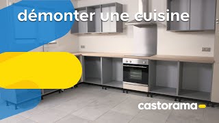 Comment démonter une cuisine  Castorama [upl. by Nollahs421]