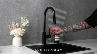 Buildmat Mira Matte Black Pull Out Mixer [upl. by Naihr]