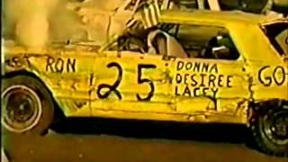 Old Demolition Derby Footage from the 90s with Imperials [upl. by Nagard]