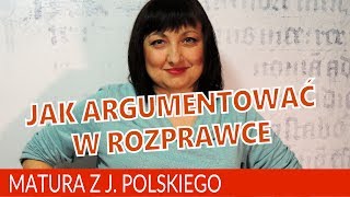 139 Jak pisać argumenty w rozprawce [upl. by Haelhsa]