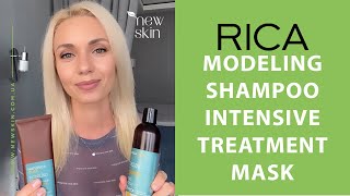 Rica Modeling Shampoo Intensive Treatment Mask – моделирующий шампунь и маска для вьющихся волос [upl. by Berkie715]