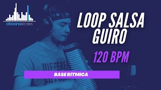 Loop SALSA Guiro I 120 bpm [upl. by Silrak595]