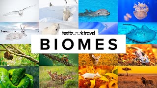 11 Types of Biomes and Their Animals with Maps [upl. by Glynias]