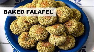 How To Make Falafel  Falafel Recipe Baked Falafel [upl. by Halet]