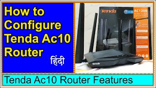 How to Configure Tenda AC10 Router 🔥🔥  Internet settings PPPoE  Setup Tenda WiFi Router AC10 [upl. by Hernando]