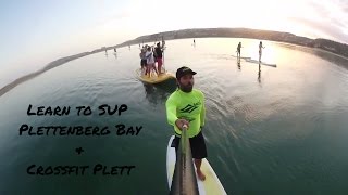 Plettenberg Bay Sunset SUP Paddle with Cross fit Plett Family to celebrate the summer solstice [upl. by Sedicla]