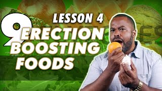 9 Erection Boosting Foods  Increase Blood Flow To Penis Naturally [upl. by Niwhsa]