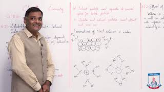 Class 9  Chemistry  Chapter 6  Lecture 5  Solubility with Respect to a  Allied Schools [upl. by Atirrehs35]