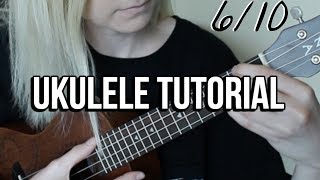 610 Dodie Clark  EASY UKULELE TUTORIAL [upl. by Cleaves312]