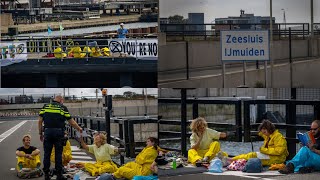 Opnieuw blokkades op sluizen ijmuiden [upl. by Jeannette]