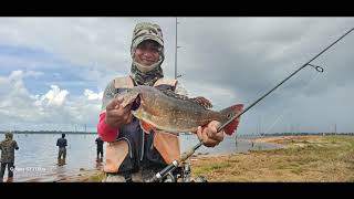 FISHINGCAMPINGFOOD AT STUWMEER WITH quotKOMTJIE CREWquot IN SURINAME [upl. by Zsuedat]