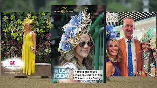 Aimee Fuller Millinery Makes Headlines at Kentucky Derby [upl. by Sherman]