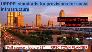 URDPFI Standards for Provisions for Social Infrastructure L32  RPSC  HPSC  PPSC  ATP [upl. by Tnilc821]