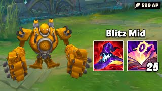 FULL AP BLITZCRANK MID [upl. by Rooker665]