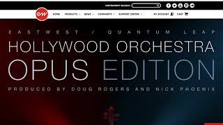 East West Hollywood Orchestra Opus Edition Orchestrator Presets Shown [upl. by Taddeo]