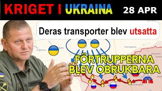 28 Apr Ukrainarna Anfaller Utsträckt Rysk Logistik För att Begränsa Offensiven  Kriget i Ukraina [upl. by Ardisi]