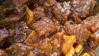 Beef stew recipe  South African YouTuber [upl. by Naugal]