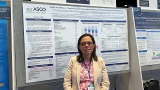 Dr Doris Hansen at ASCO 2023 Abstract No 8012 [upl. by Kentiggerma]