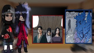 Past Akatsuki React To Madara And Sasuke  Gacha React [upl. by Lief]