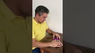 Como fazer etiquetas em Braille para seu microondas [upl. by Nevaeh]