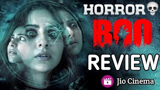 Boo Movie Review Telugu  Vishwak Sen Rakul Preet  Boo Movie Review  Jio Cinema Cinema Talks [upl. by Vivl725]