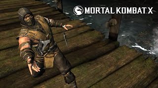 Mortal Kombat X  Inferno Scorpion Level 1 2 3 Super Moves  Spear  Minion Assist  From Hell [upl. by Ezarra]