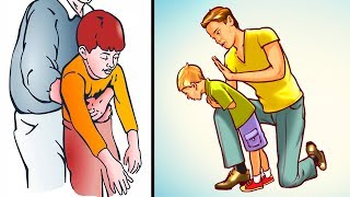 How to Help a Choking Child or Adult Everyone Must Know [upl. by Gnilhsa]