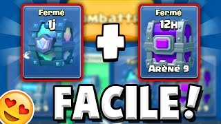 COFFRE LEGENDAIRE  COFFRE EPIQUE EN LIVE   CLASH ROYALE [upl. by Faso]