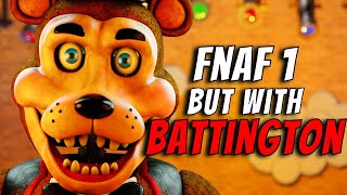 Fnaf 1 trailer but with Battington Models [upl. by Ahsitel730]