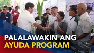 PBBM palalawakin ang ayuda program Benepisyo sa PWDs matatanda at iba pang sector daragdagan [upl. by Dlaniger]