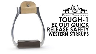 Tough1 EZ Out Quick Release Western Stirrups [upl. by Byrle852]