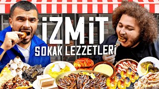 İZMİT SOKAK LEZZETLERİNİ DENEDİK  wMesutCanTomay [upl. by Nessa]