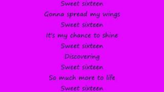 sweet sixteen  lyrics [upl. by Chee]