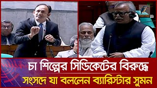 সংসদে যে প্রশ্ন করে উত্তর পেলেন না ব্যারিস্টার সুমন  Barrister Sumon Parliament Speech [upl. by Philipson]