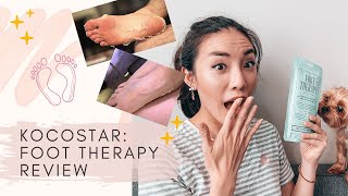 Kocostar Foot Therapy Review  The Best Foot Peel Treatment [upl. by Adriene824]