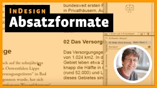 InDesign Tutorial Absatzformate [upl. by Gnex]