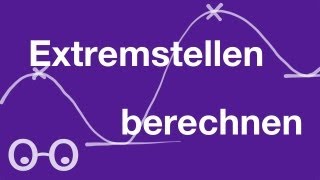 Wie berechnet man Extremstellen [upl. by Manwell]