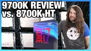 Intel i79700K Review HyperThreadings Value vs 8700K [upl. by Merrill]