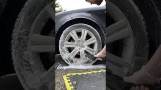 Wheel Snow Foam Short White automobile precisiondies carcleaning detailing carwash carcare [upl. by Iz]