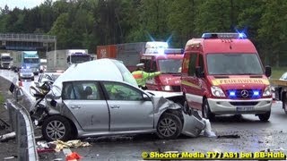 LKW RAST IN UNFALLSTELLE  Feuerwehr Ehningen amp Böblingen im Einsatz 3 zum Teil Schwerverletzte [upl. by Bethesde47]