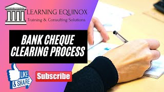 BANK CHEQUE CLEARING PROCESS  CTS CLEARING [upl. by Eilssel]