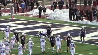 Thanksgiving Football Highlights St Johns Prep at Xaverian [upl. by Aihtak]