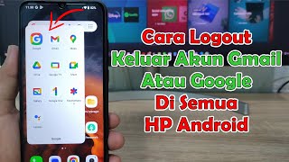 Cara Logout Keluar Akun Gmail atau Google Di HP Android [upl. by Leopoldine]