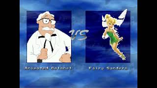 WINMUGEN quotBattle 1vs1 81quot The Animated ColonelR vs Fairy Colonel [upl. by Antonino231]